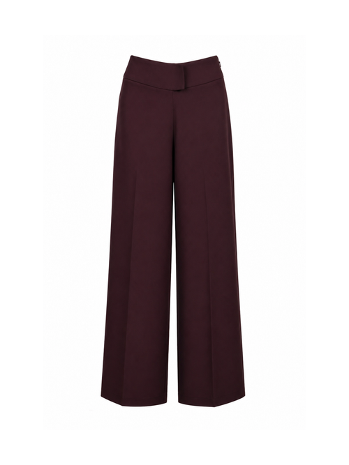 burgundy & blue